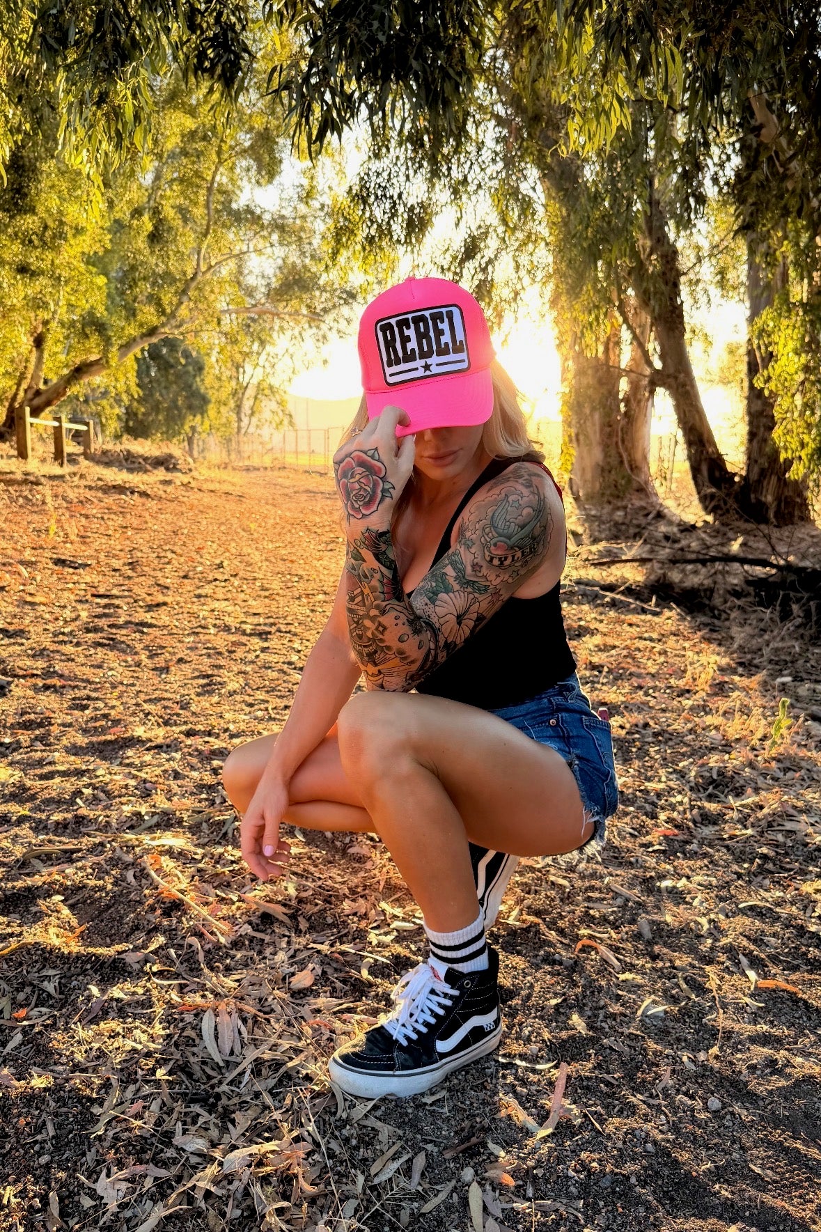 Wild Rebel Hat - Neon Pink