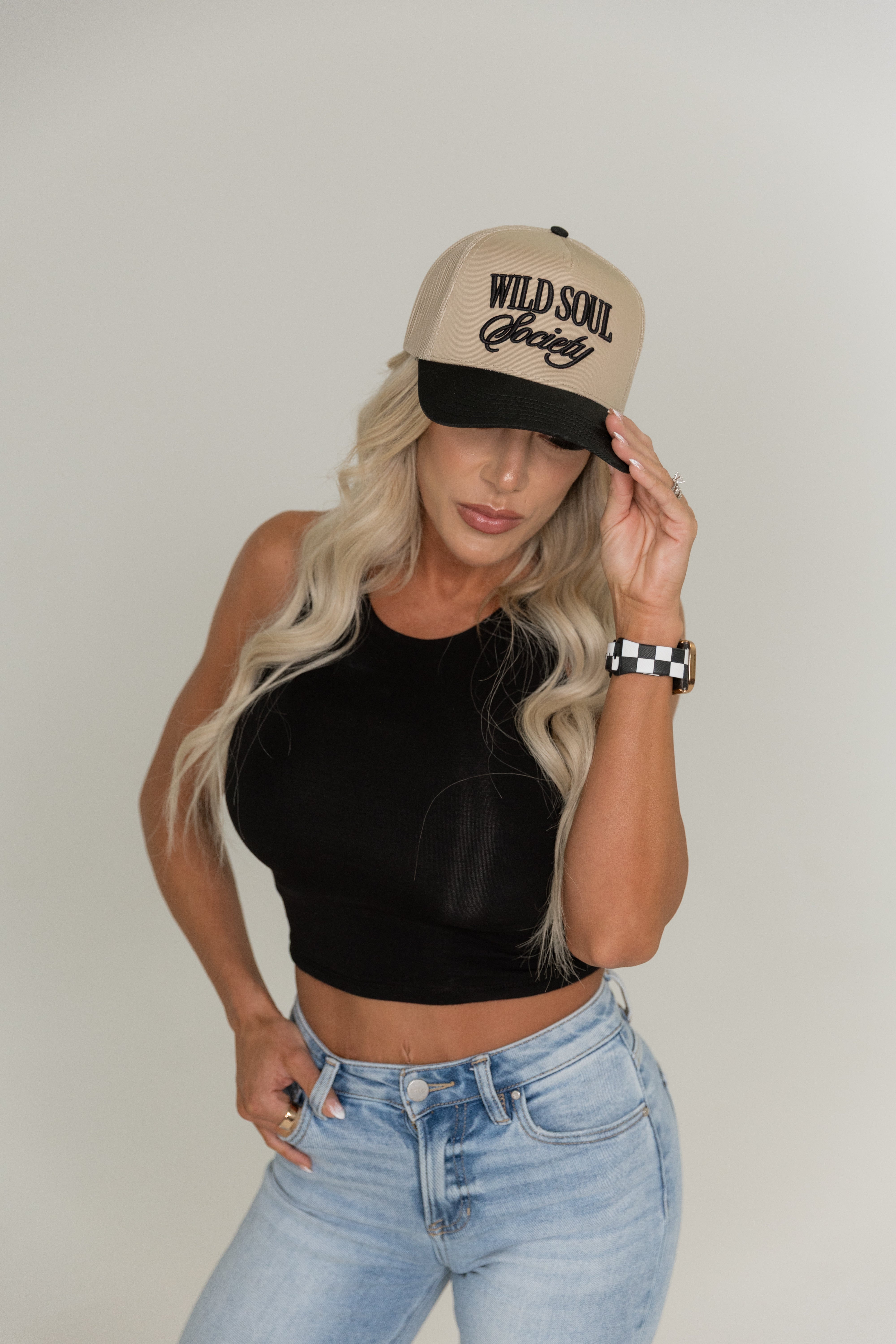 The Renegade Hat – Black/Khaki | Statement Fit ***PRE-ORDER***