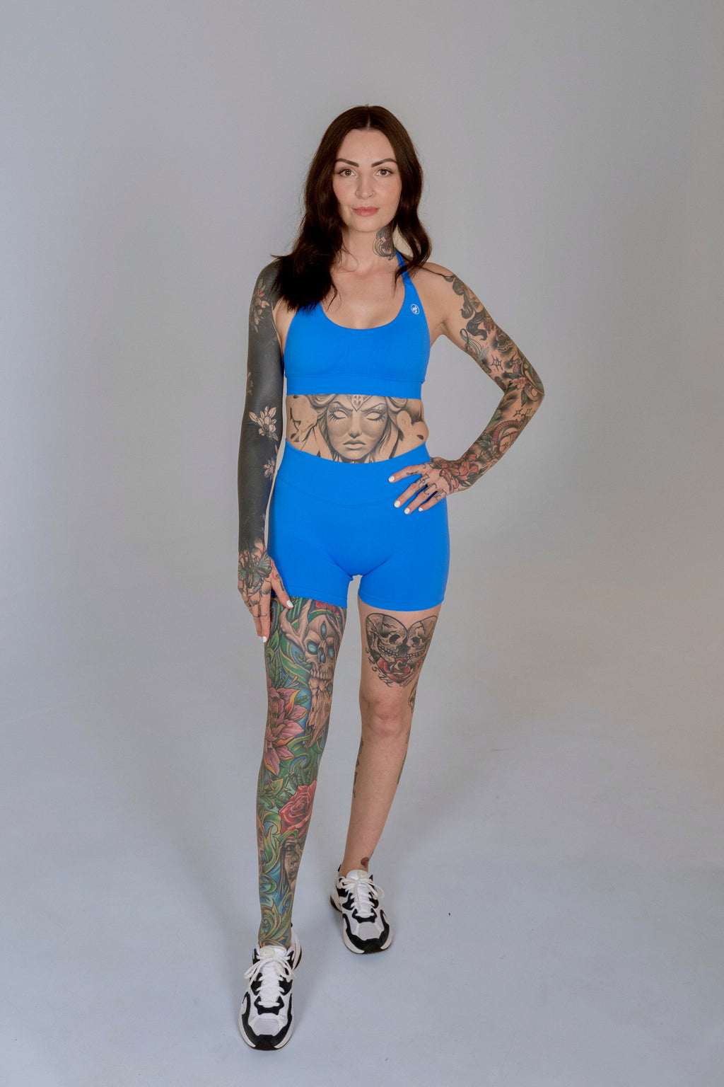 Powerline Shorts – Electric Blue | Full Support Sculpt Fit