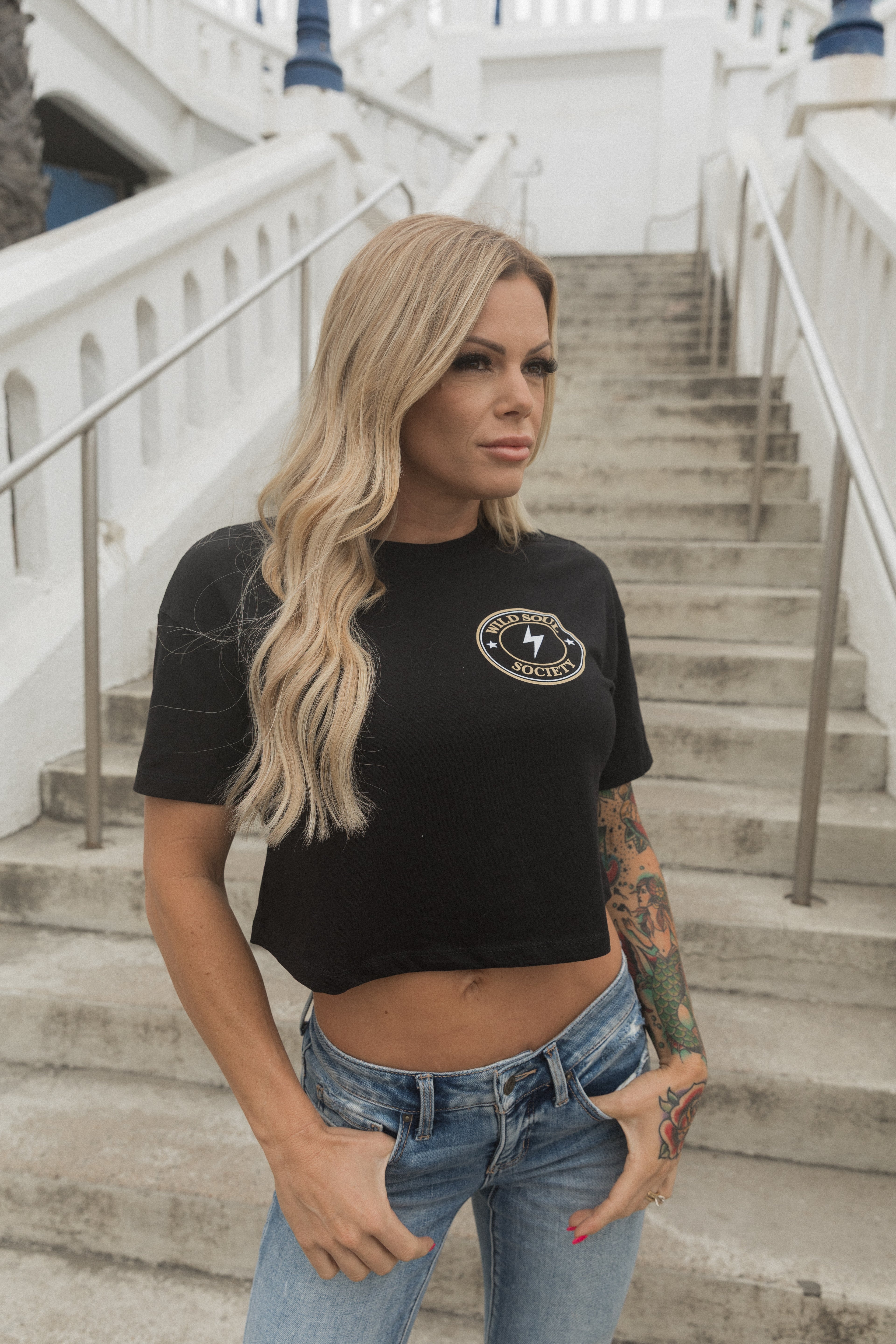 Authority Tee - Crop