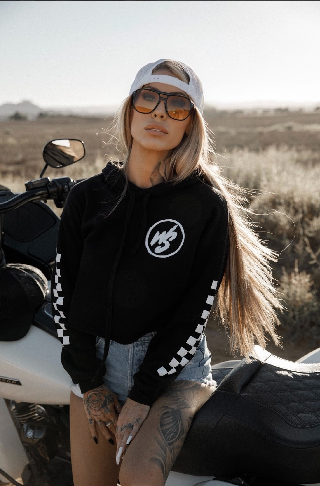 🔥 Full Send — Cropped Hoodie