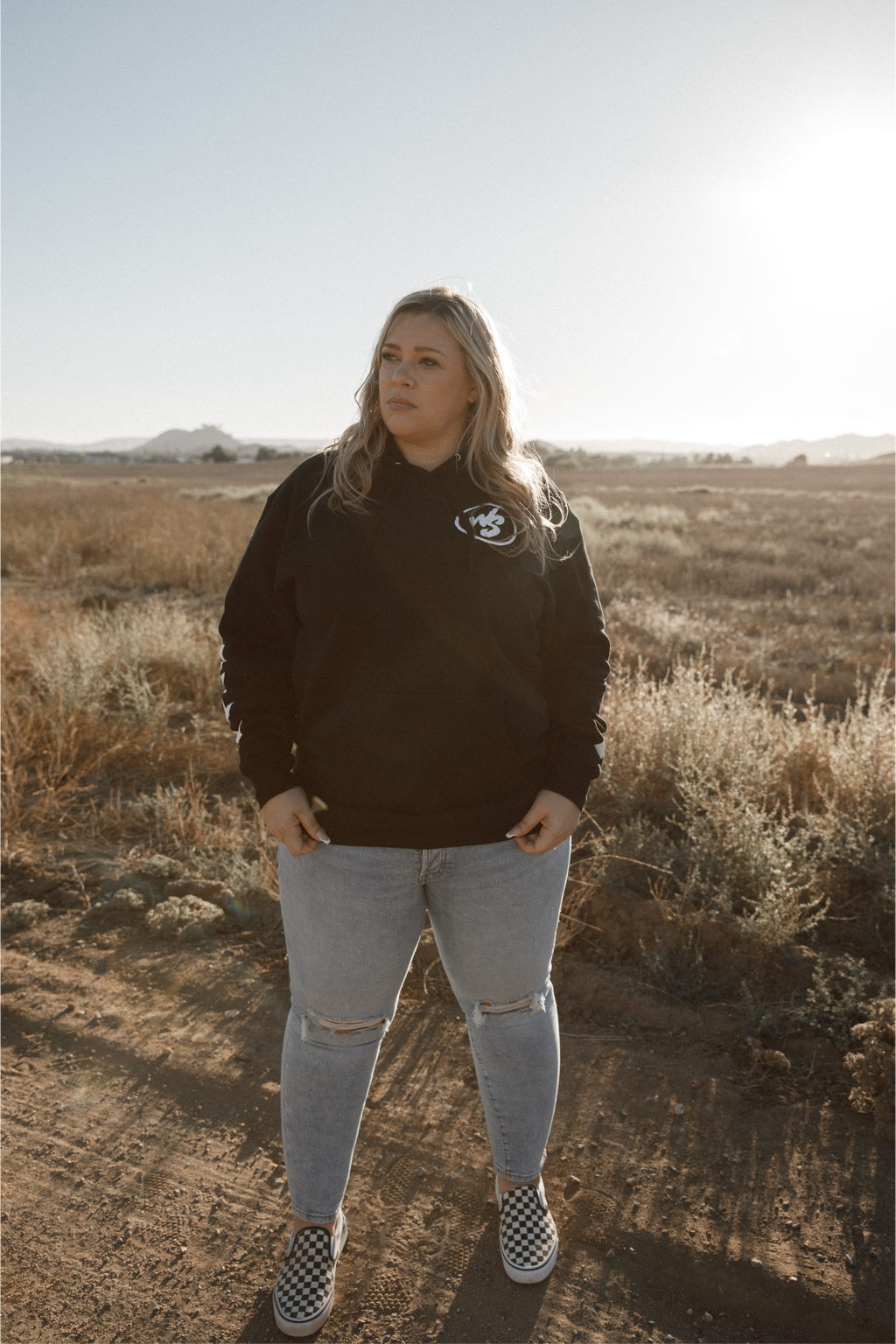 🔥 Full Send — Oversized Hoodie - Black