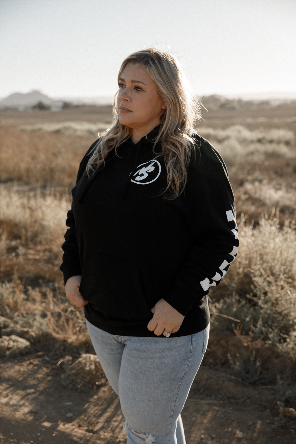 🔥 Full Send — Oversized Hoodie - Black