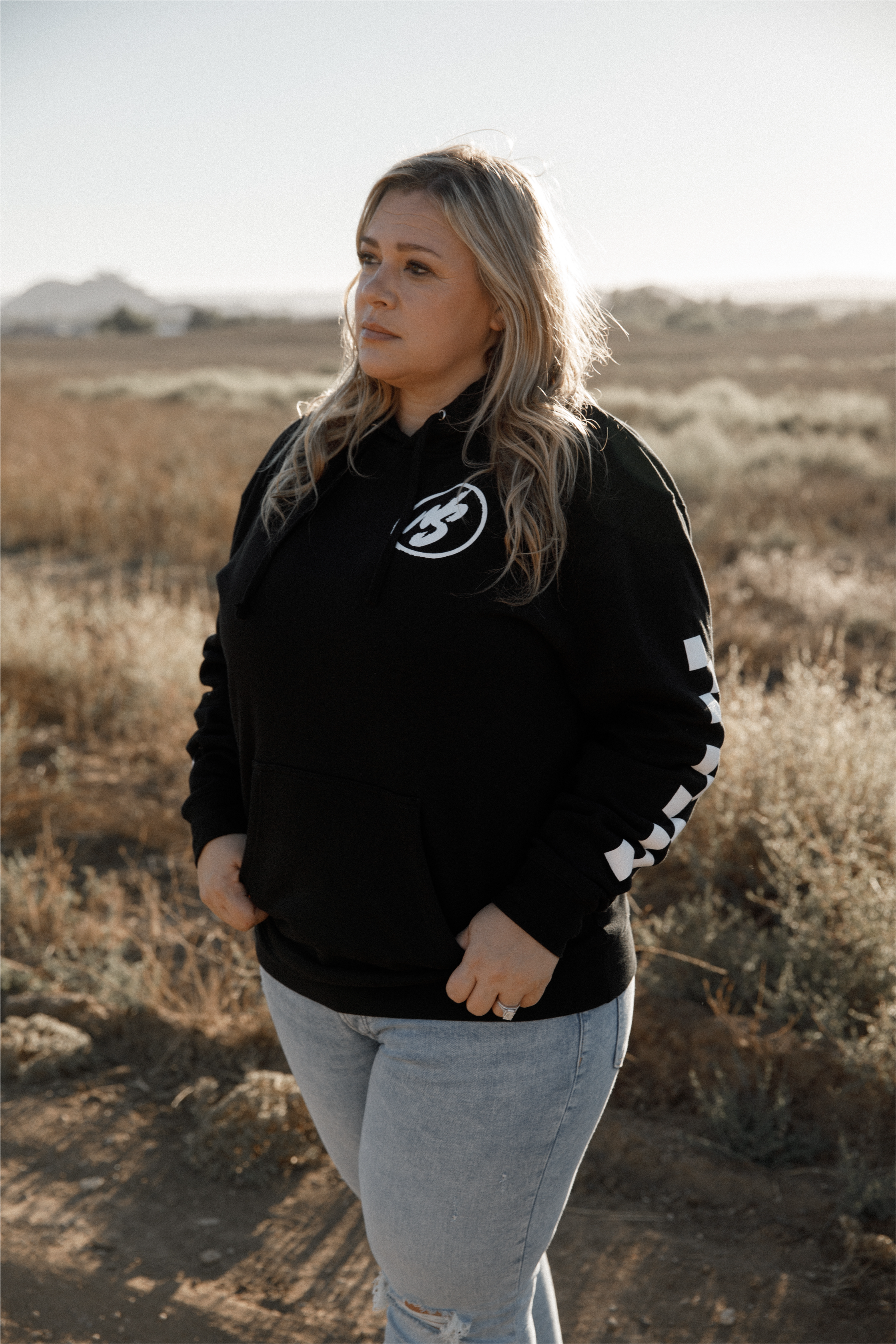 🔥 Full Send — Oversized Hoodie - Black