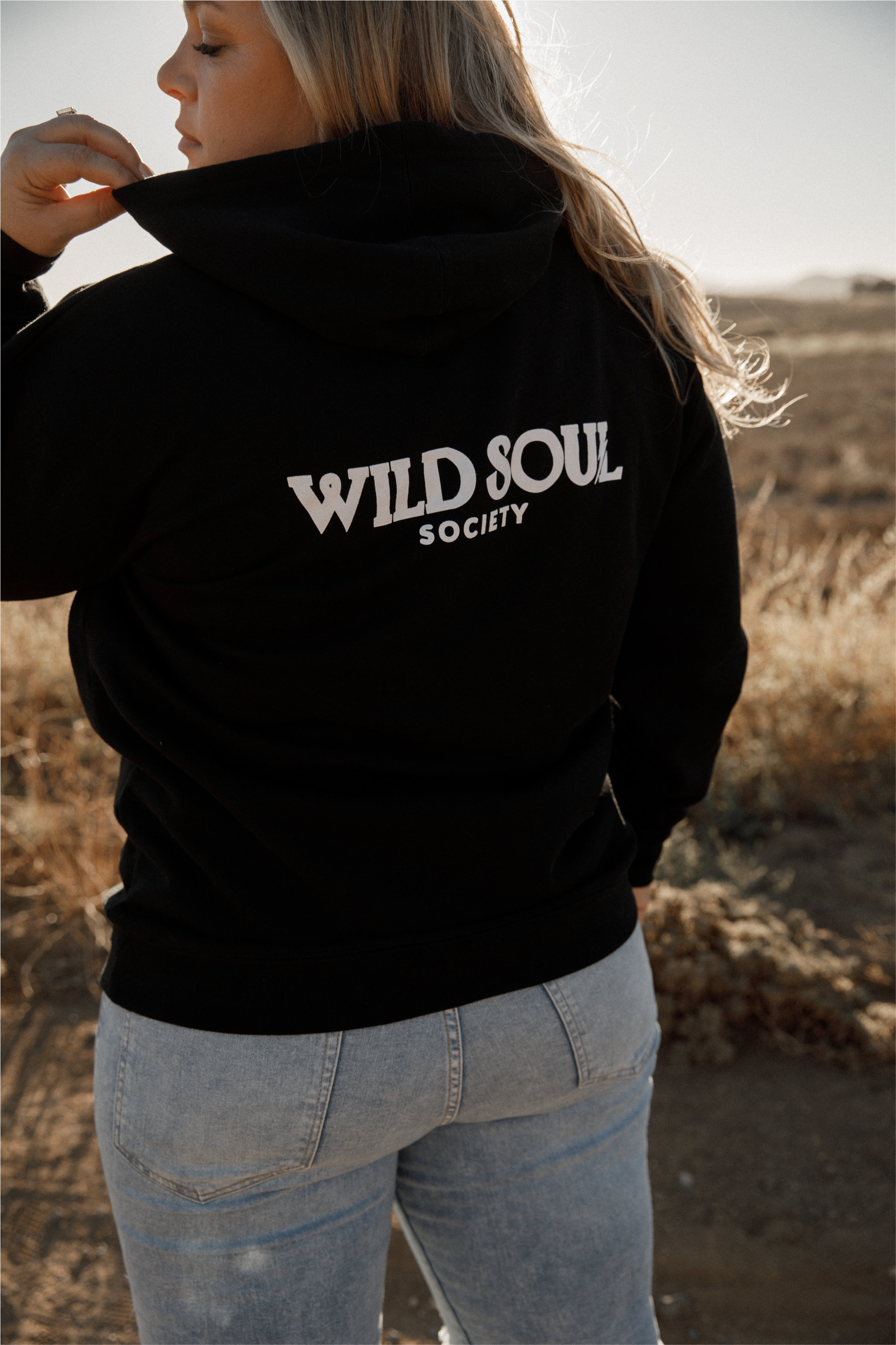 🔥 Full Send — Oversized Hoodie - Black