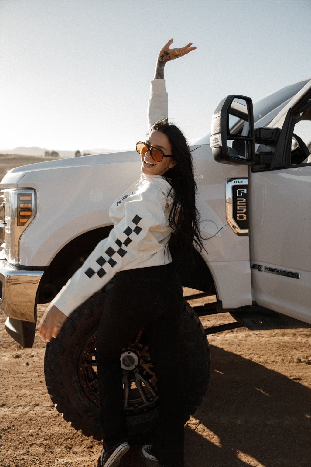 🔥 Full Send — Oversized Hoodie - Bone