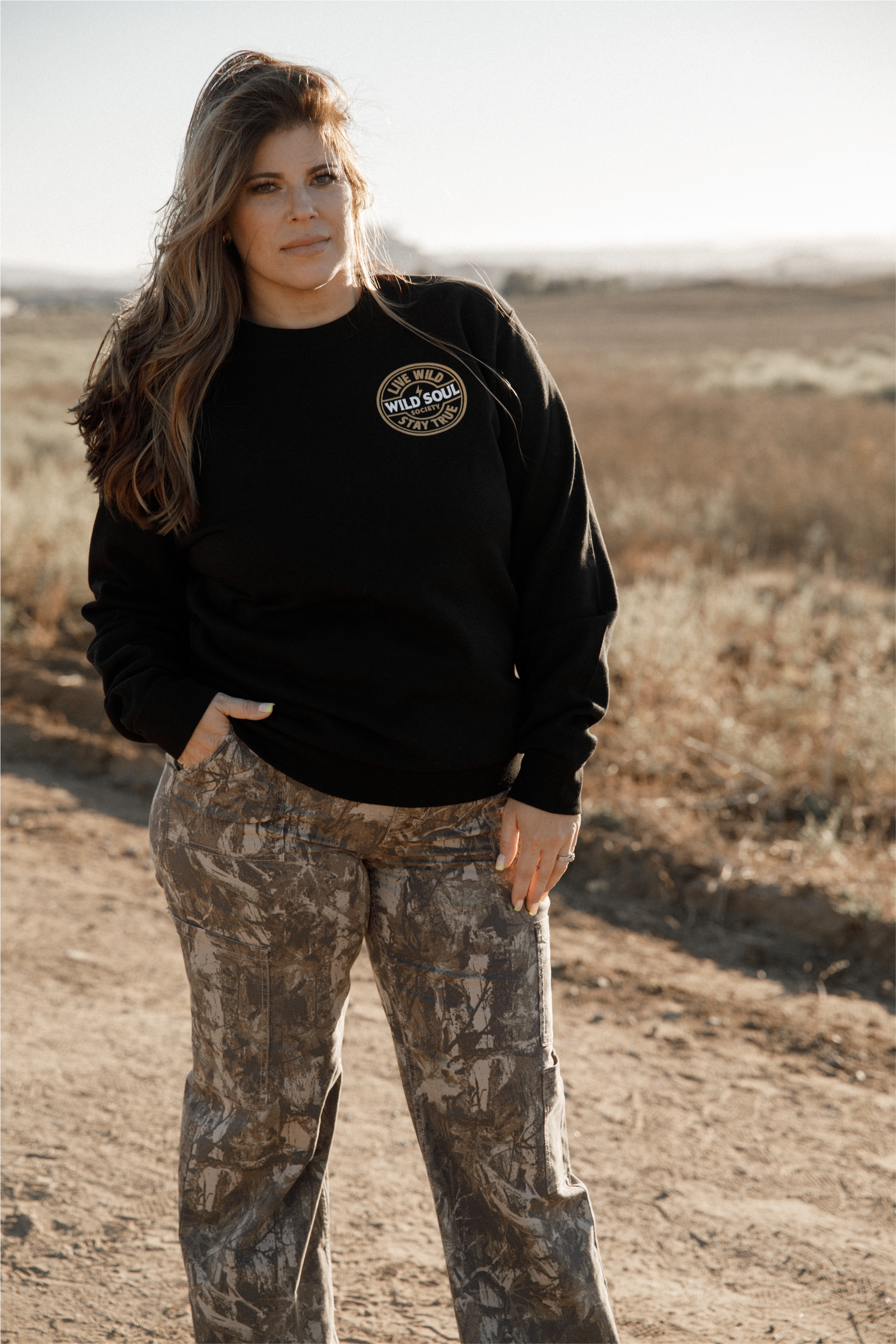 ⚡ Stay True — Crewneck Sweatshirt