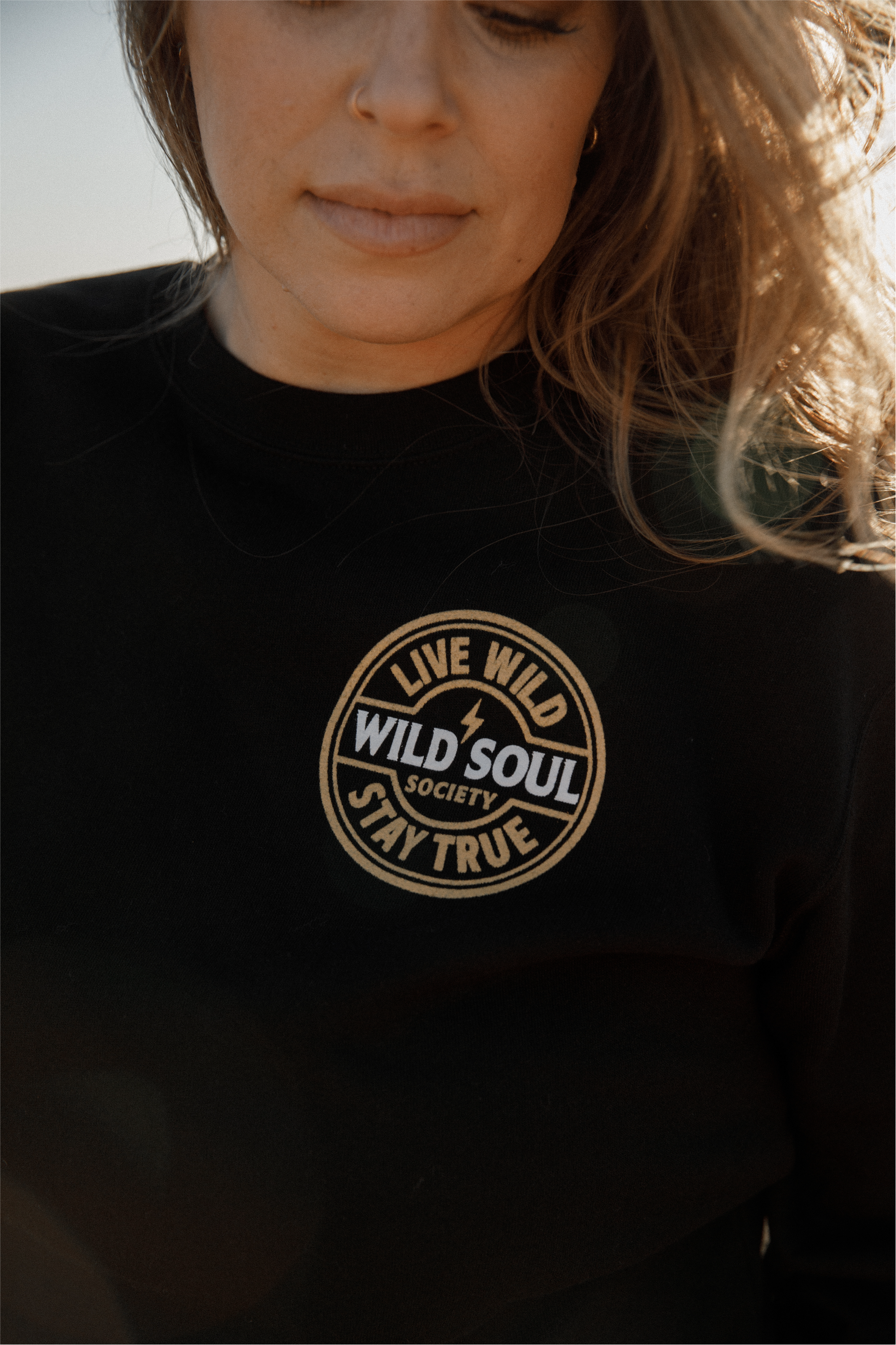 ⚡ Stay True — Crewneck Sweatshirt