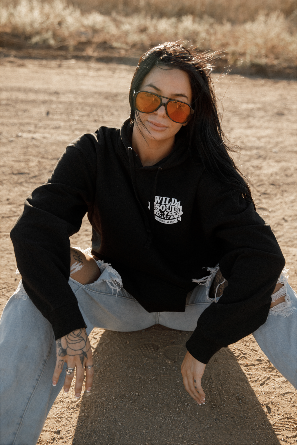 🖤 Ink Junkie — Black Hoodie